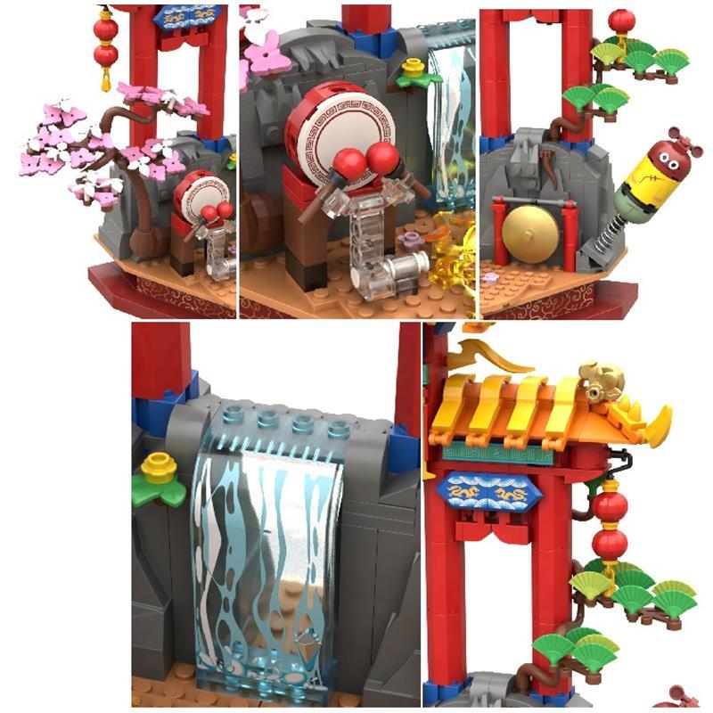 Set de construcción Kung Fu Panda Pantasy