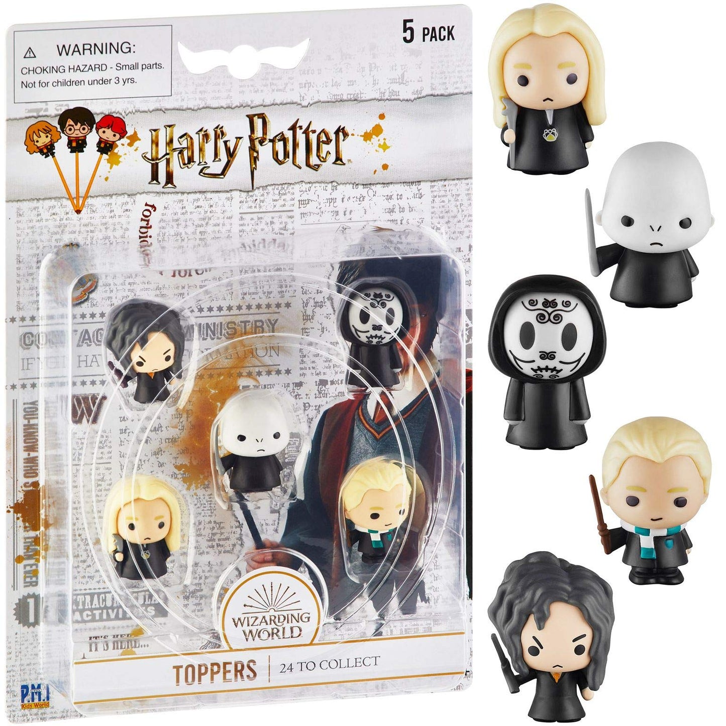 Figuras para lápices Harry Potter (de 5 pzs)
