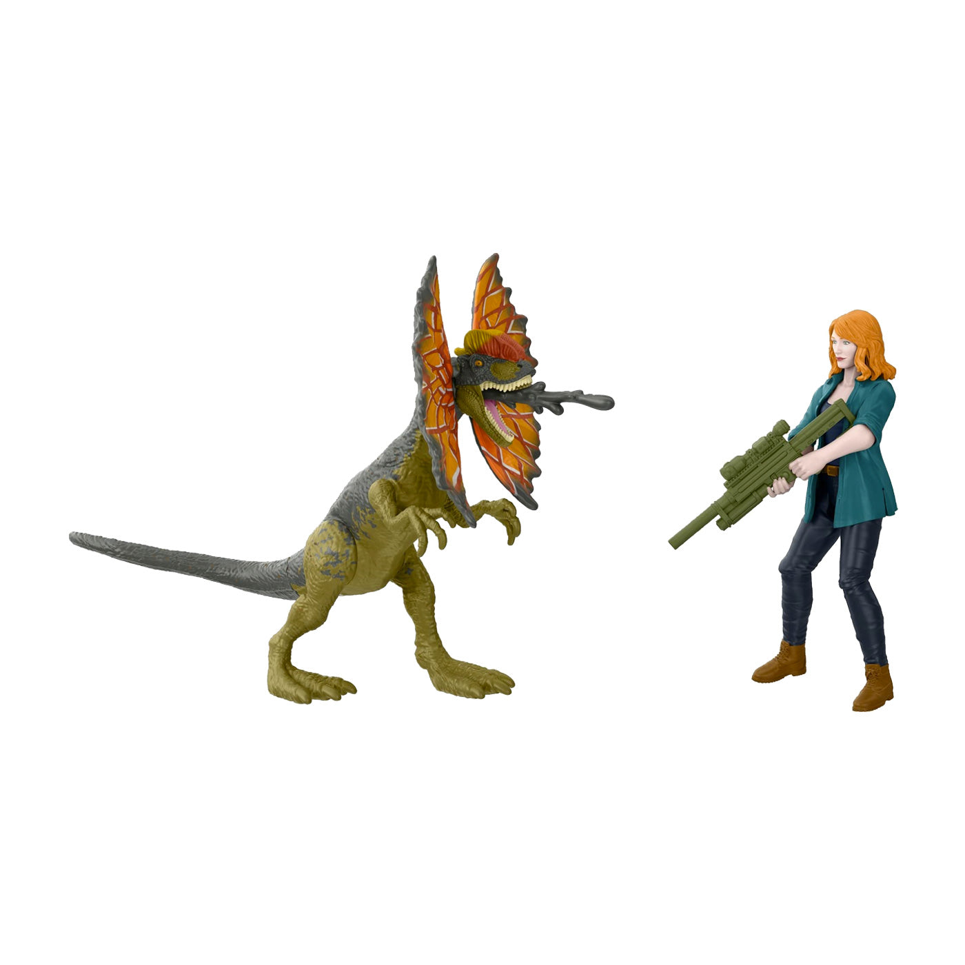 Jurassic World: Claire & Dilophosaurus