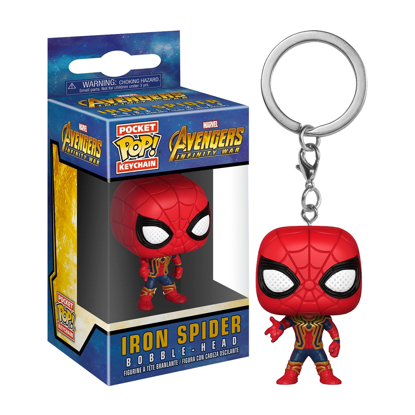 Funko Keychain: Iron Spider