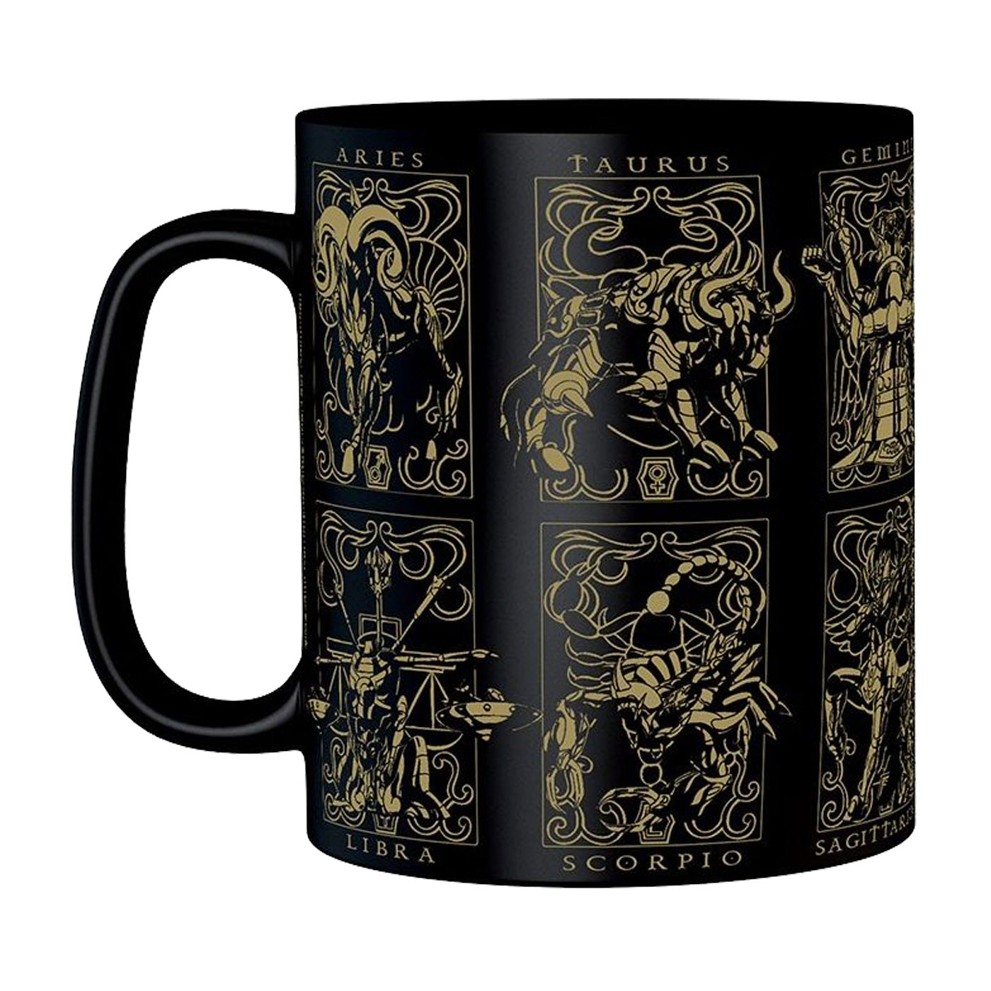 Taza Caballeros del Zodiaco-Saint Seya