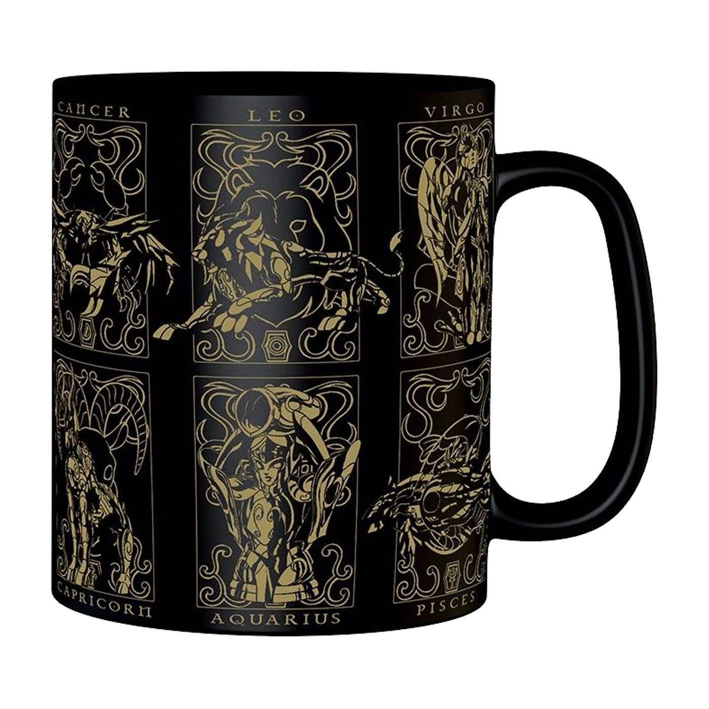 Taza Caballeros del Zodiaco-Saint Seya