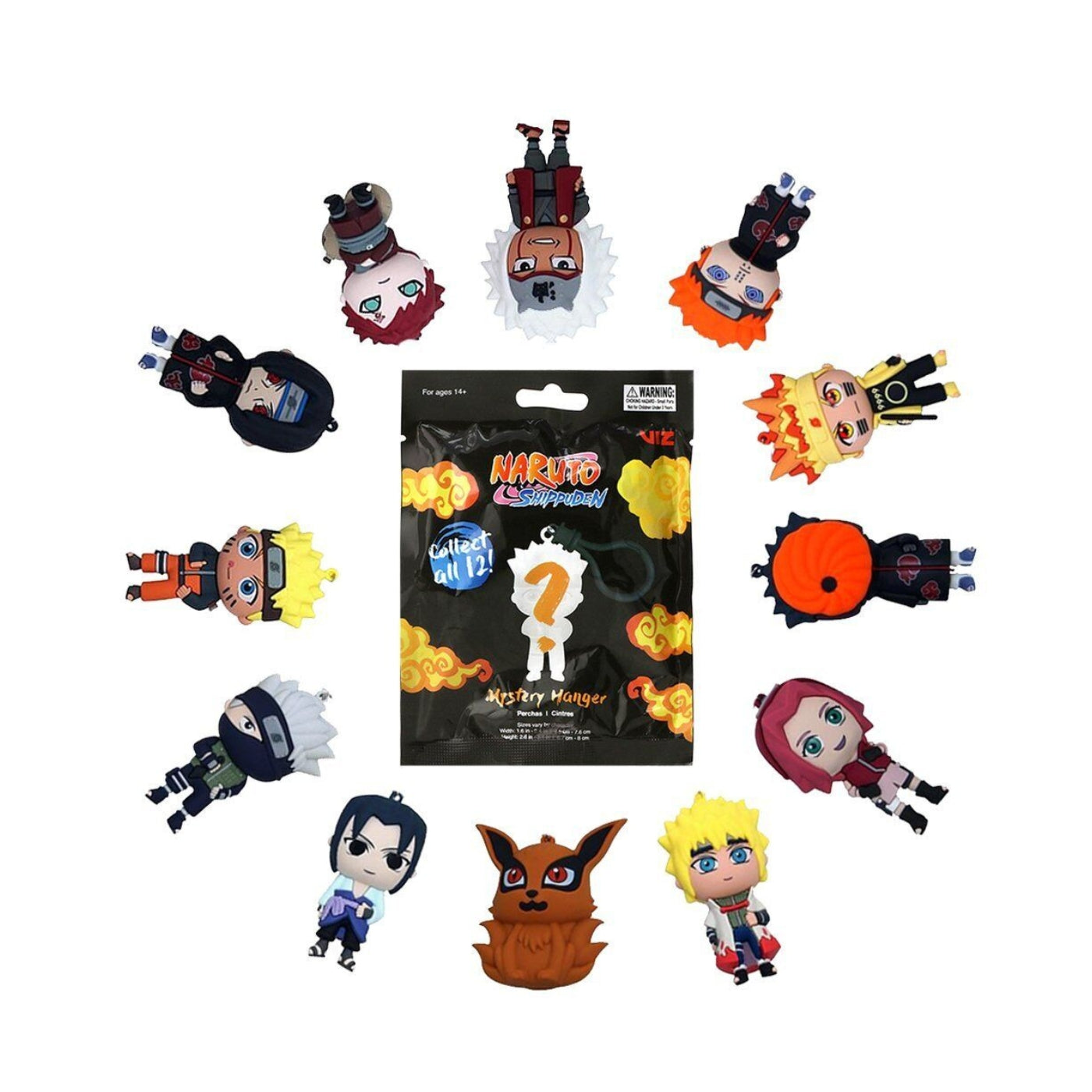 Llaveros mystery de Naruto Shippuden