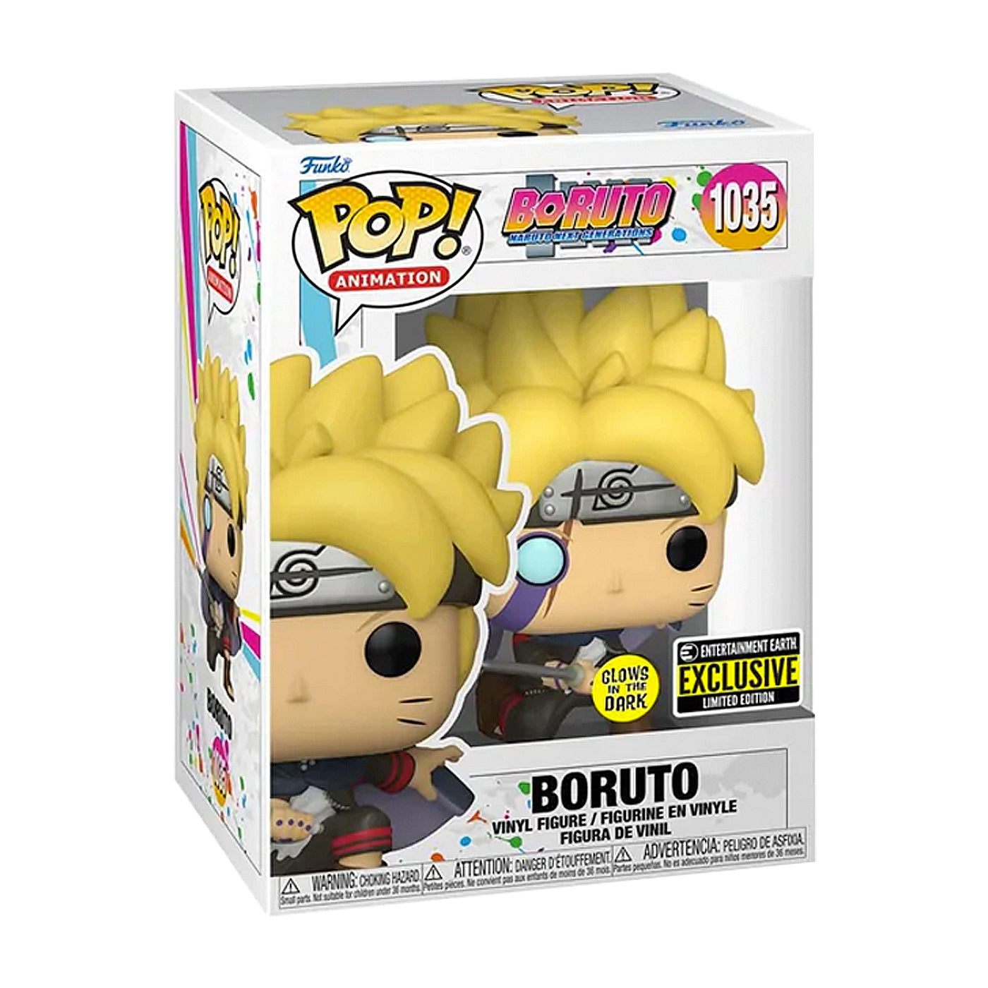 Funko Pop Animation: Boruto (1035) (Glow in the Dark) (Exclusive Limited Edition)