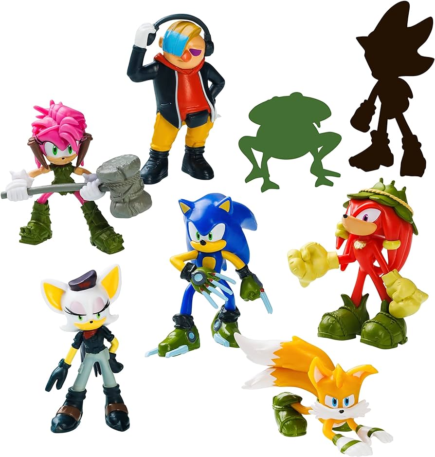 Figuras Coleccionables de Sonic y sus amigos