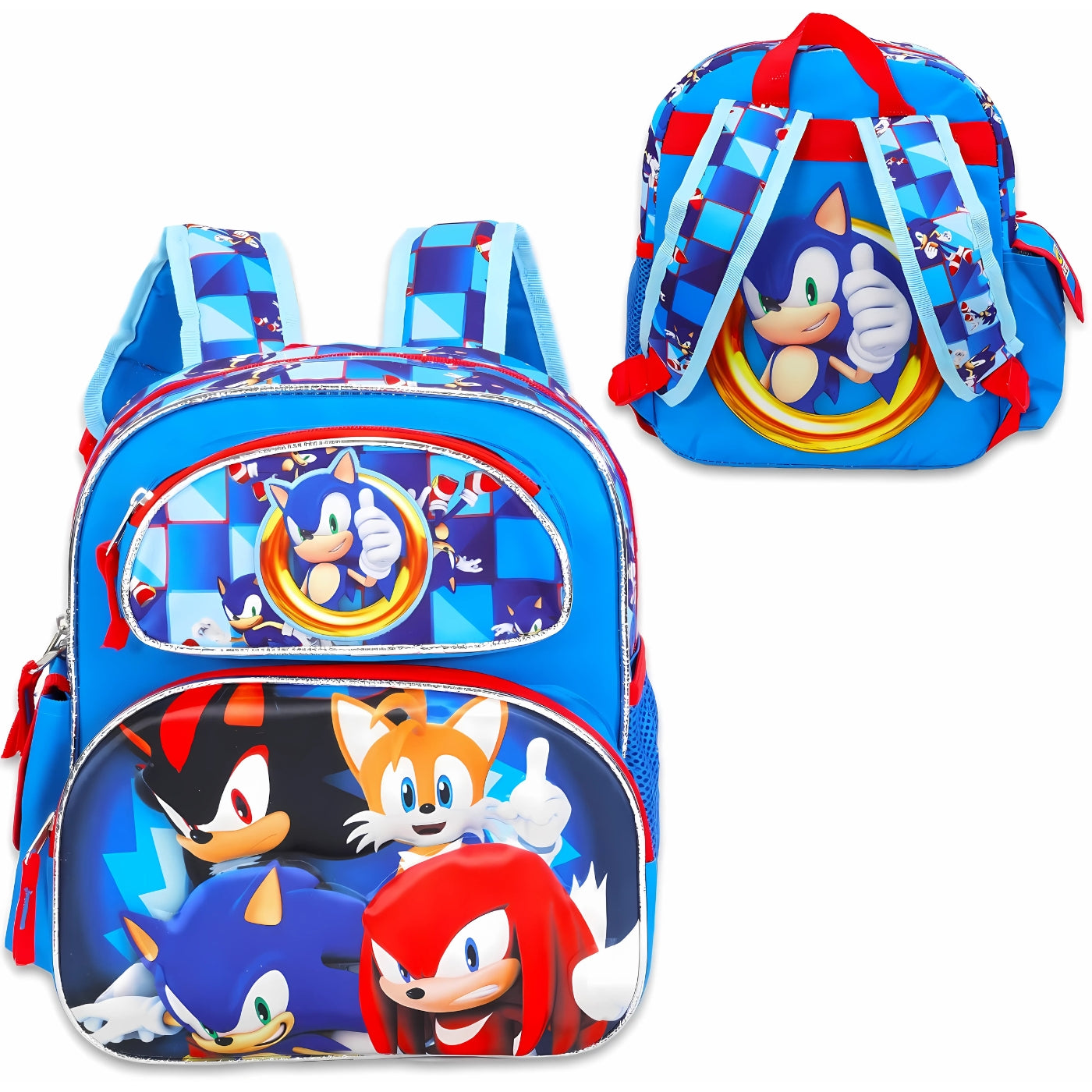 Mochila Escolar Sonic