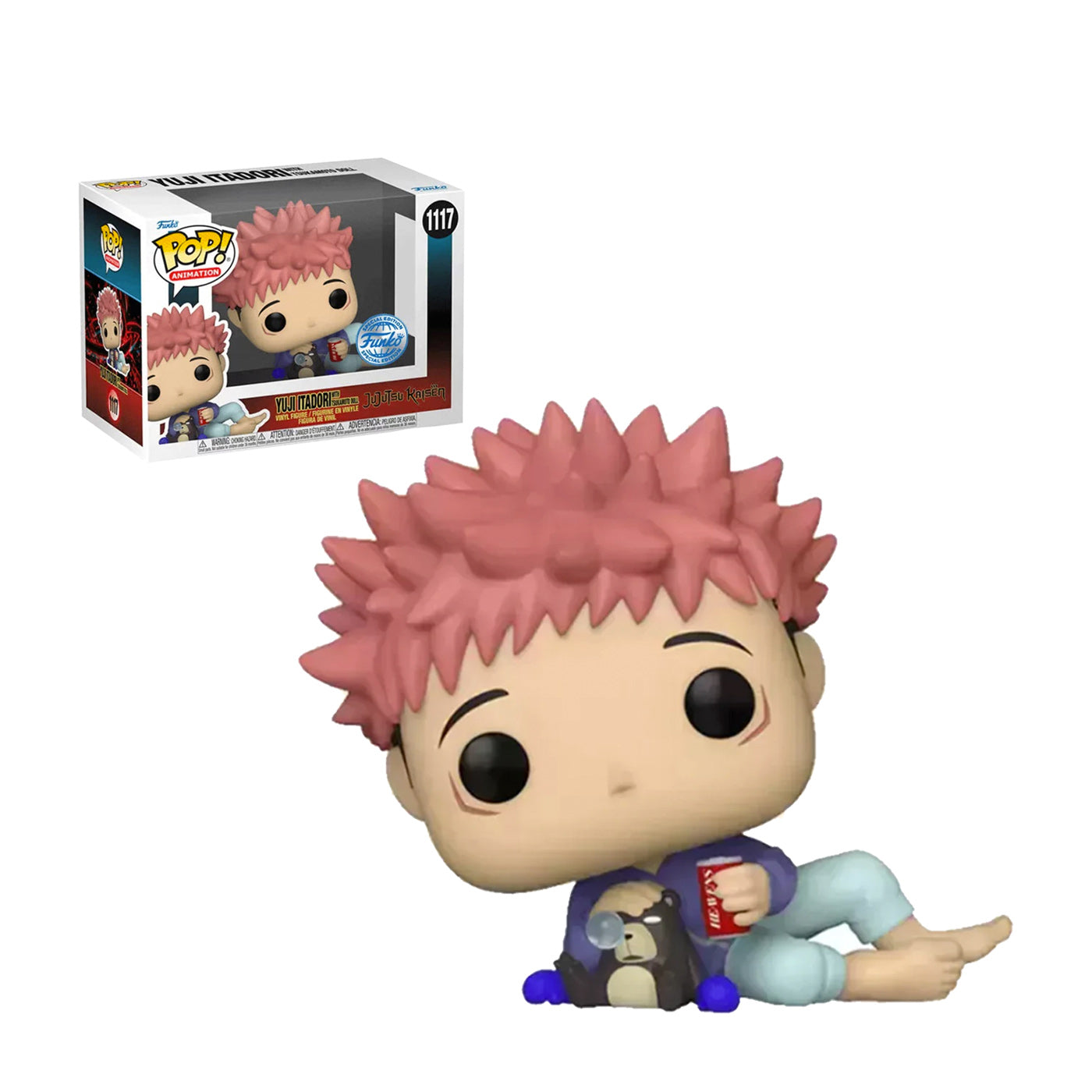Funko Pop: Yuji Itadori with tsukamoto doll (1117)