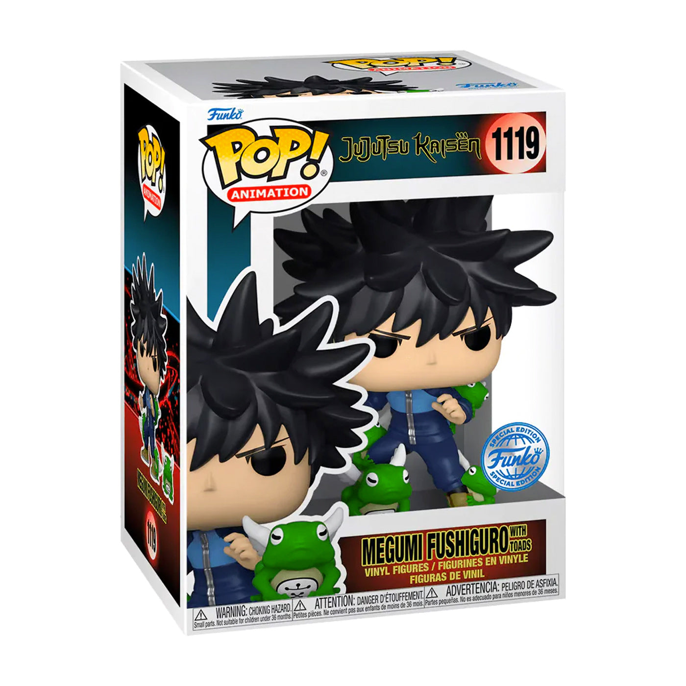 Funko Pop: Megumi Fushiguro with toads (1119)