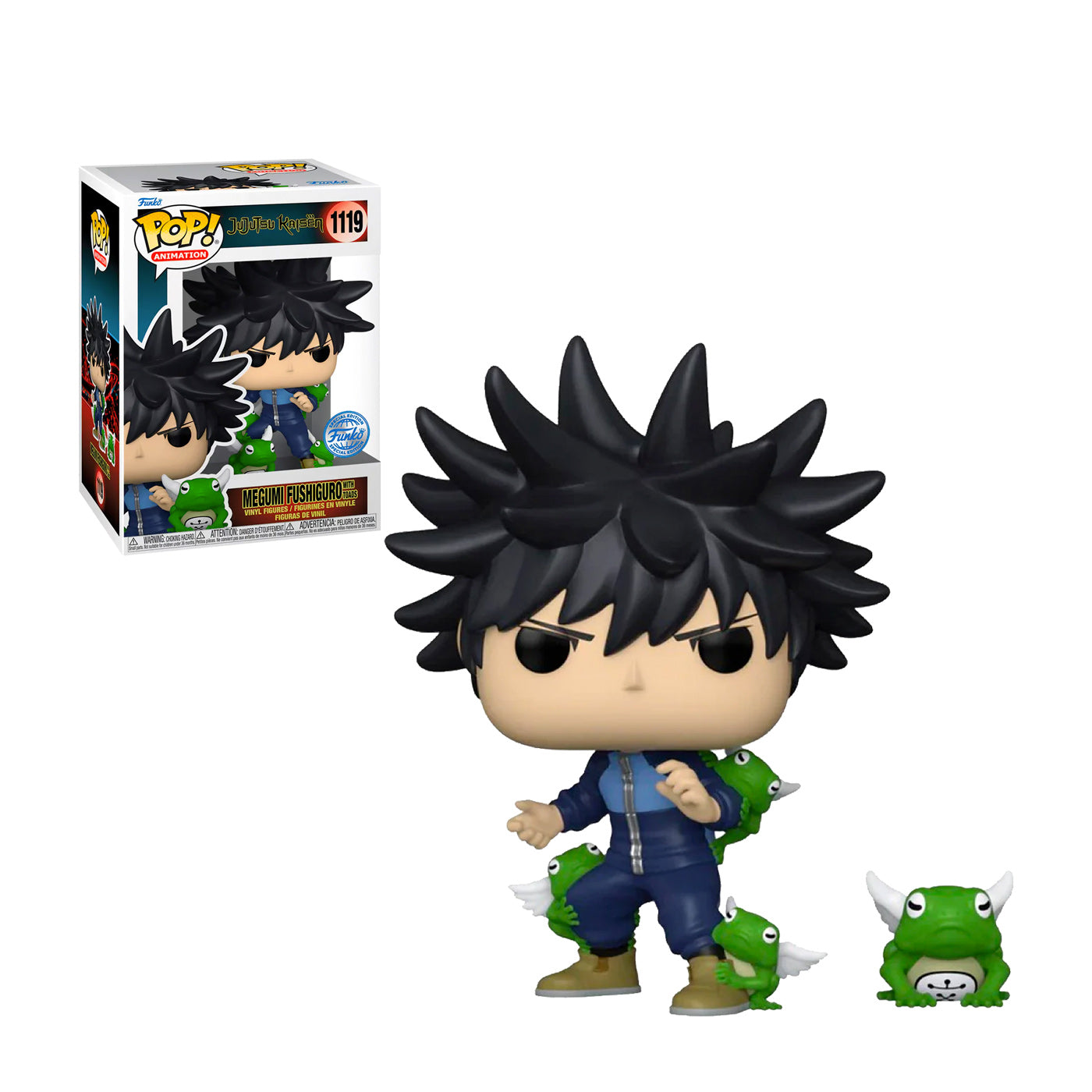 Funko Pop: Megumi Fushiguro with toads (1119)