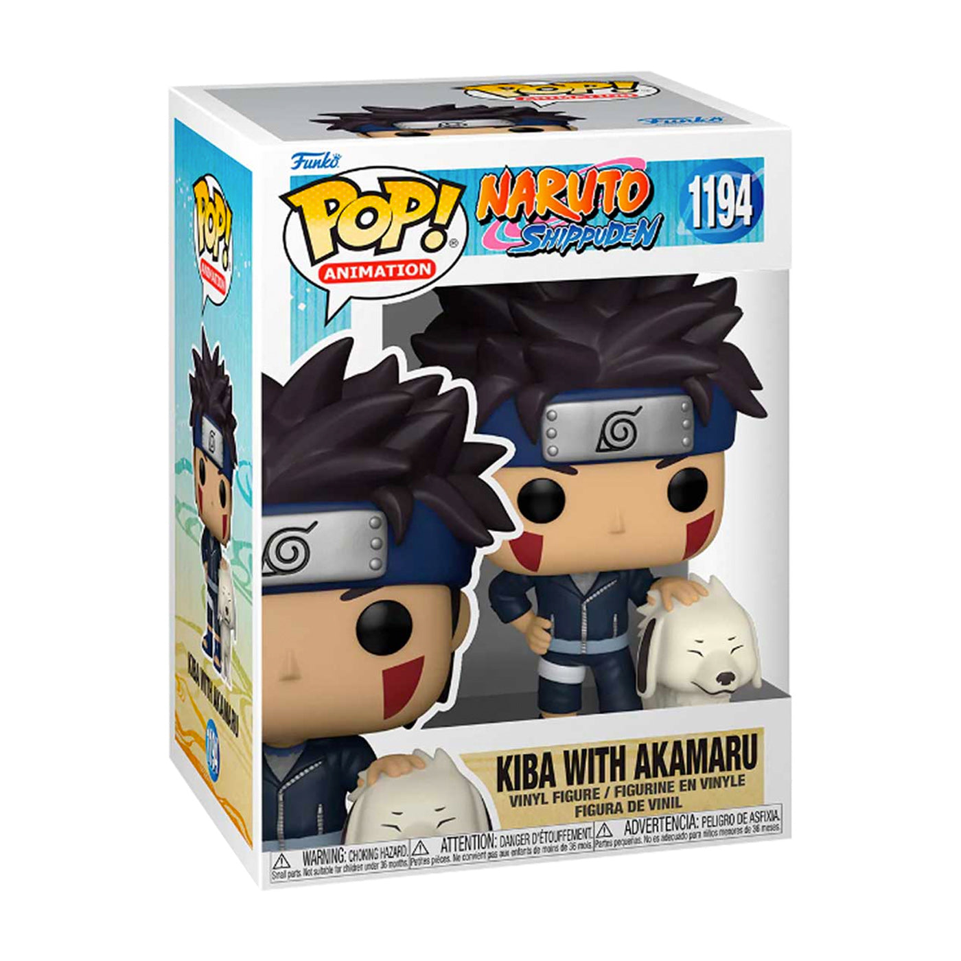 Funko Pop Kiba with Akamaru (1194)