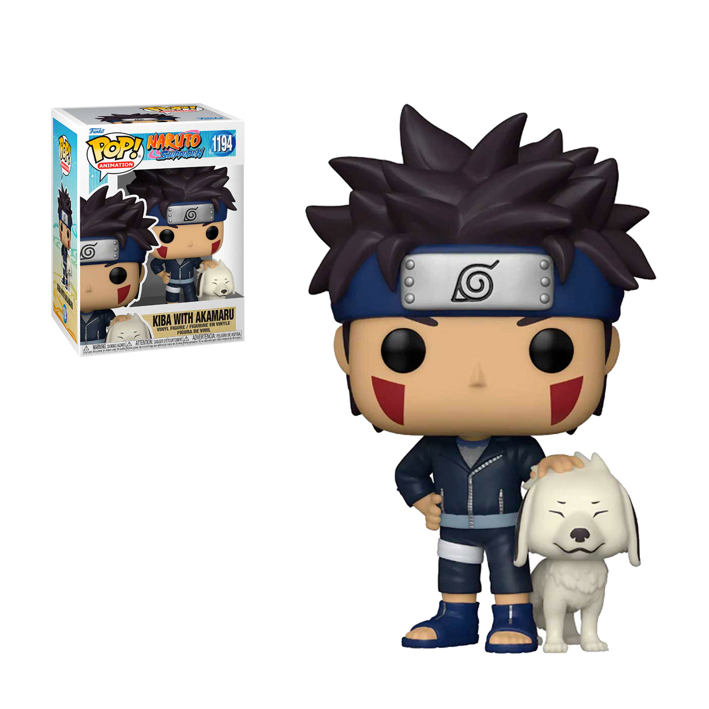 Funko Pop Kiba with Akamaru (1194)