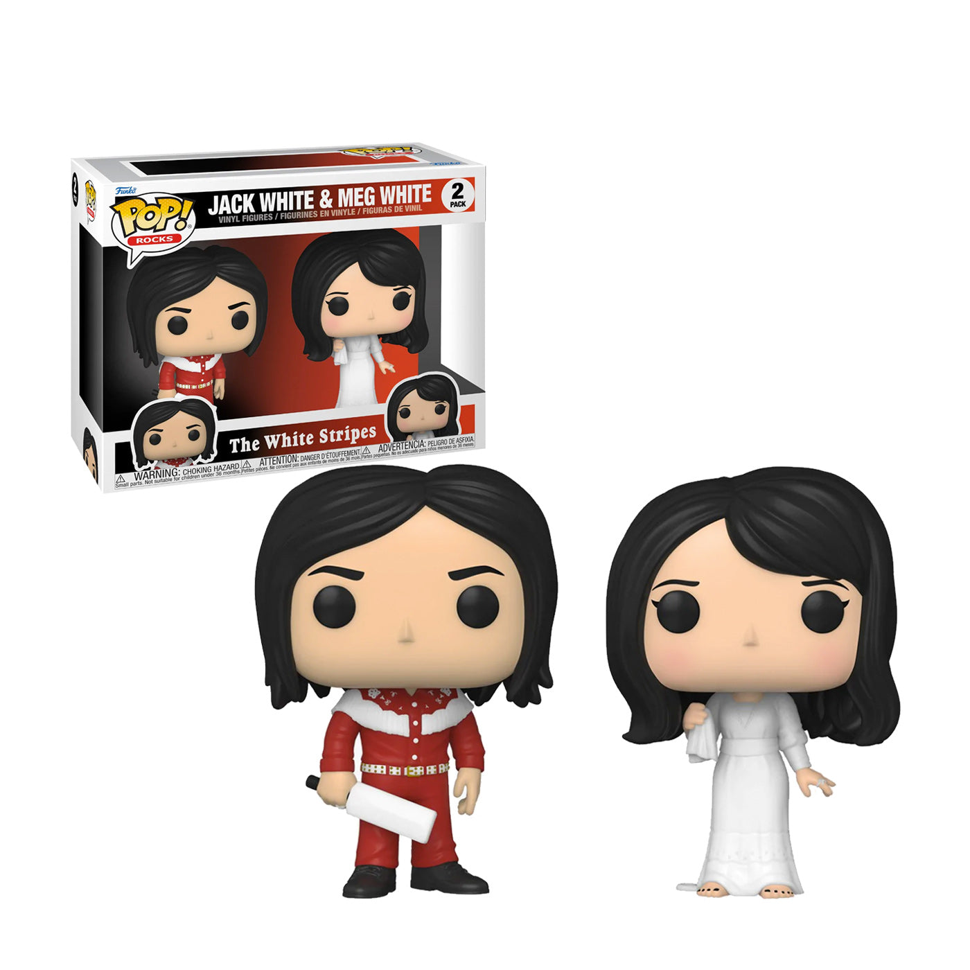 Funko Pop Rocks: Jack White & Meg White