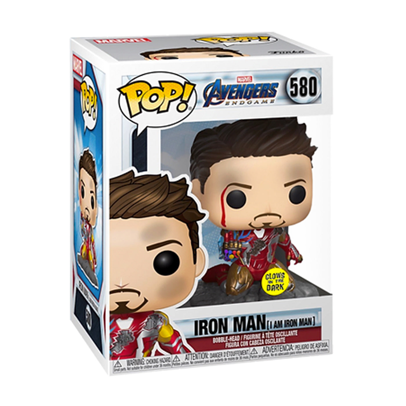 Funko Pop: Iron Man Glow in the Dark (580)