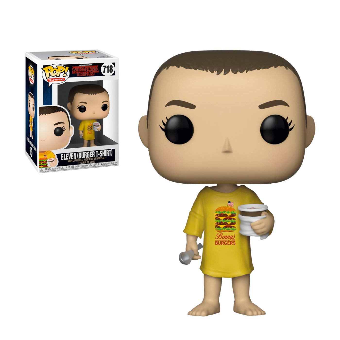 Funko Pop: Eleven Burguer T-Shirt (718)