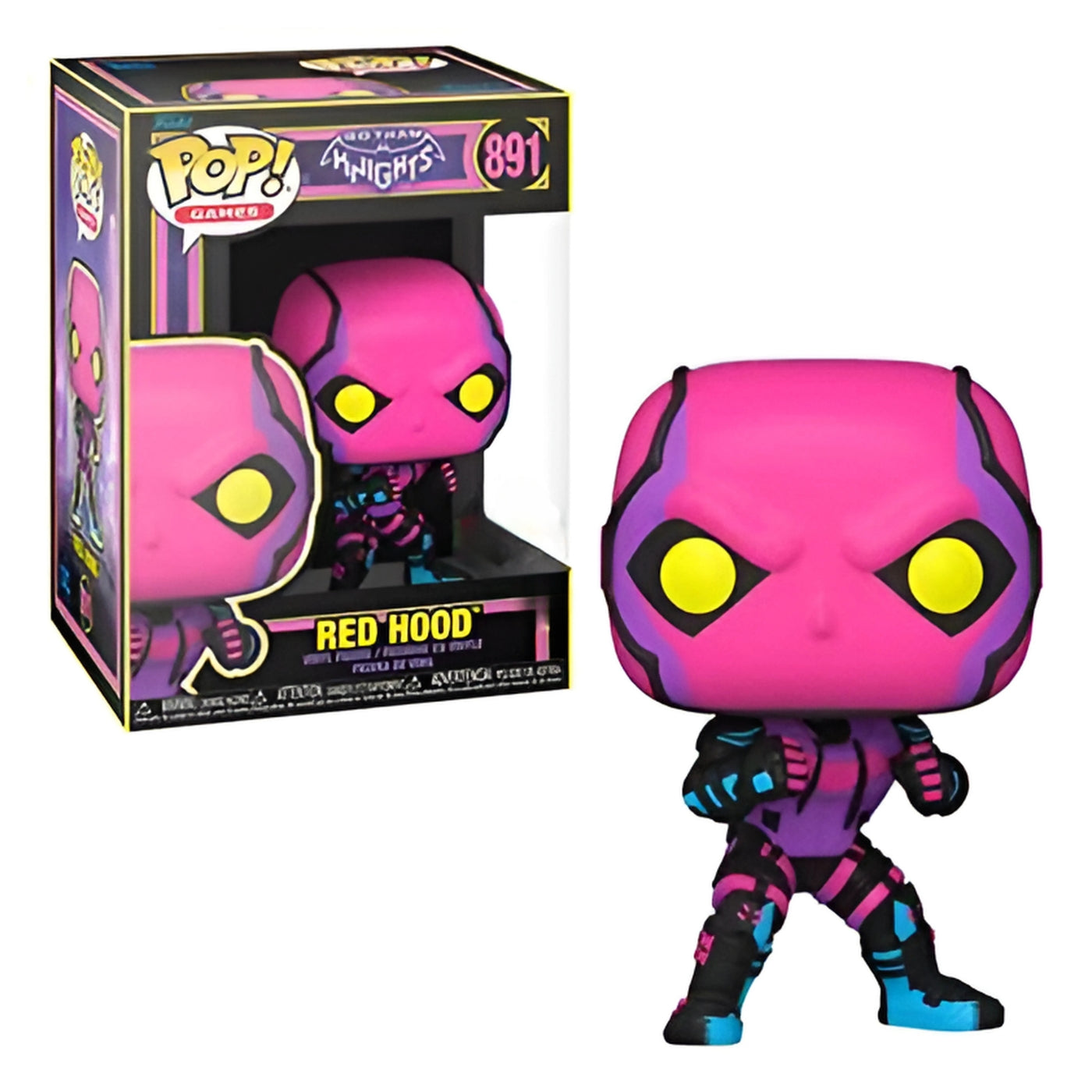 Funko Pop: Games: Red Hood Blacklight (891)