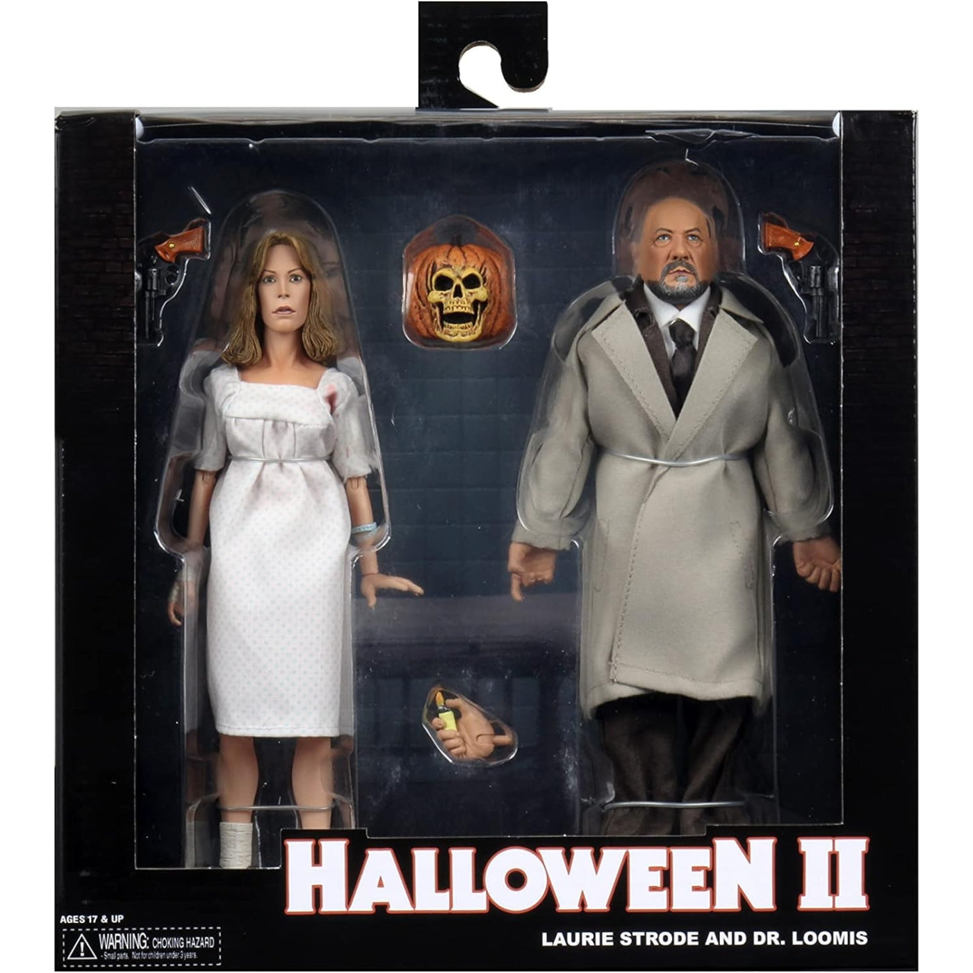Neca Halloween II Laurie Strode and Dr. Loomis