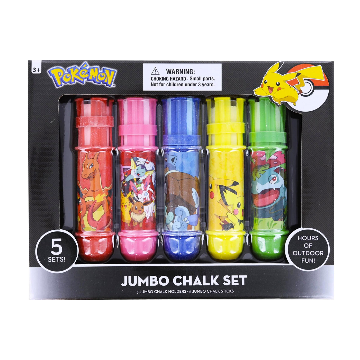Pokémon Jumbo Chalk Set