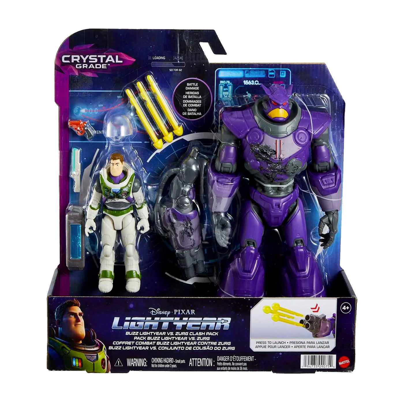 Buzz Lightyear vs Zurg Clash Pack