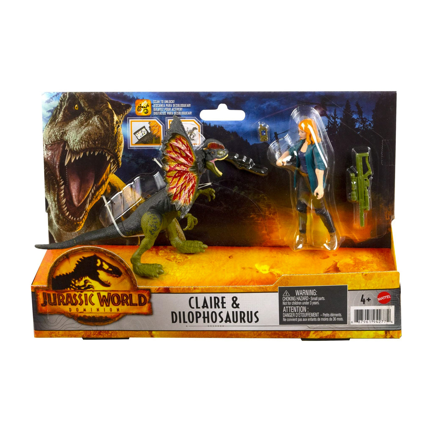Jurassic World: Claire & Dilophosaurus