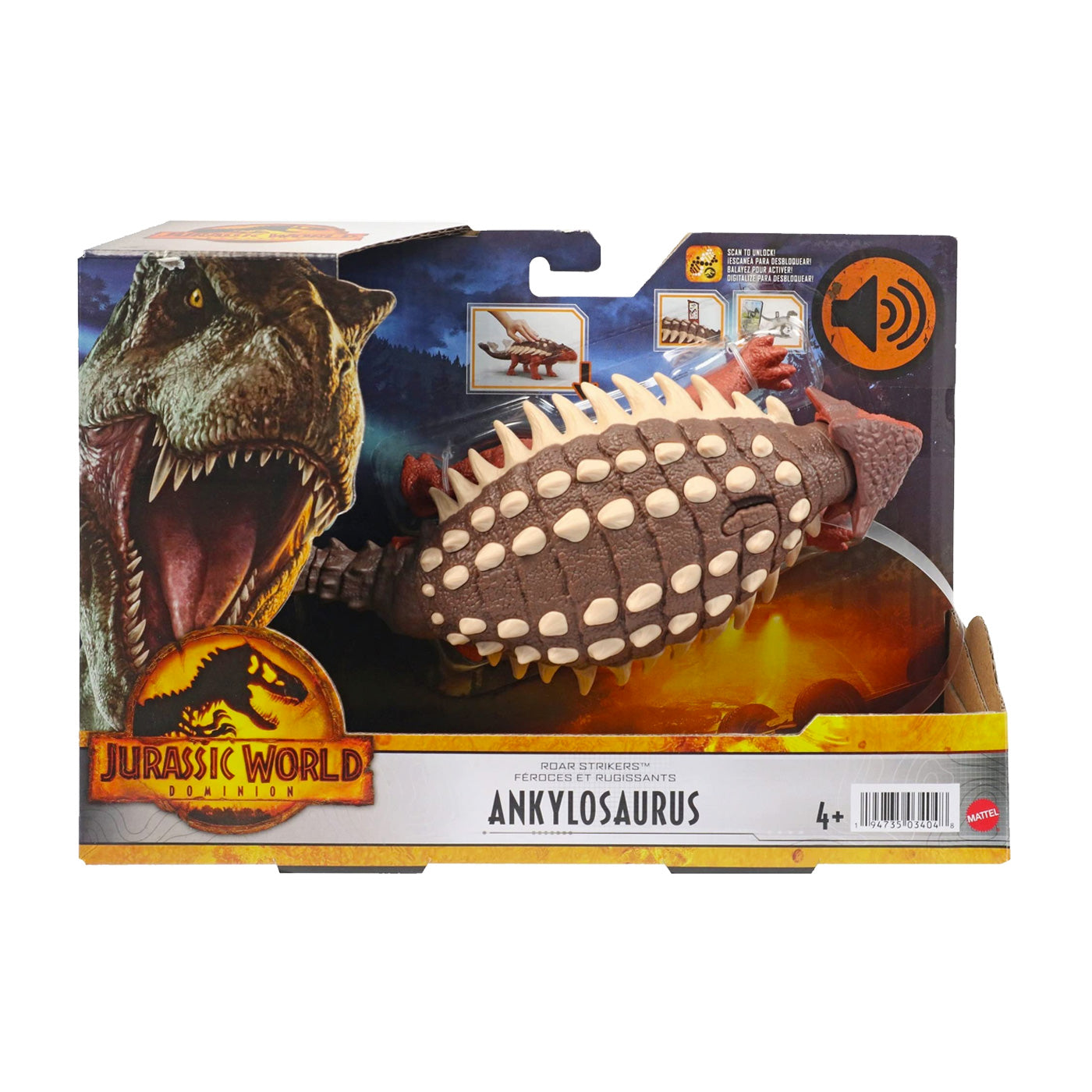 Jurassic World: Roar Strikers Ankylosaurus