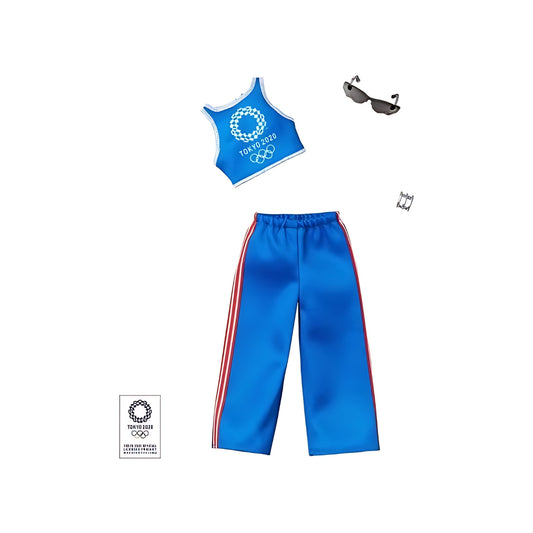 Ropa de Barbies Tokyo 2020