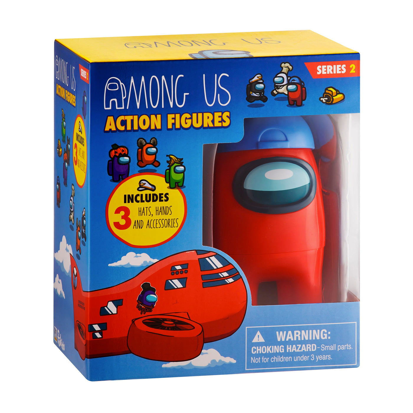 Among Us Action Figures (Serie 2) Rojo