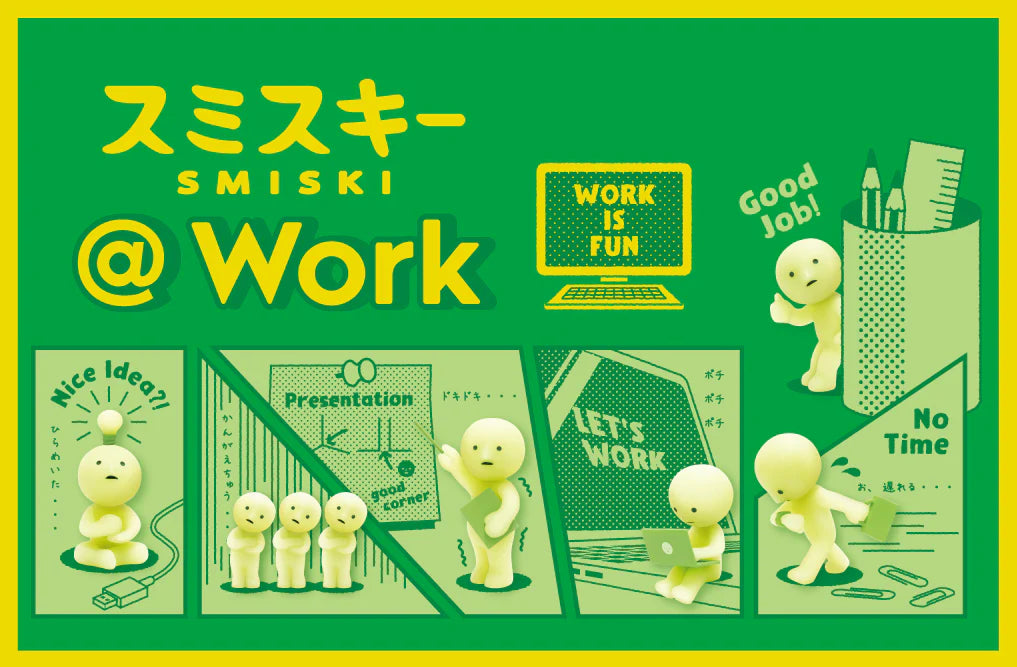 Smiski Work Brillan en la oscuridad