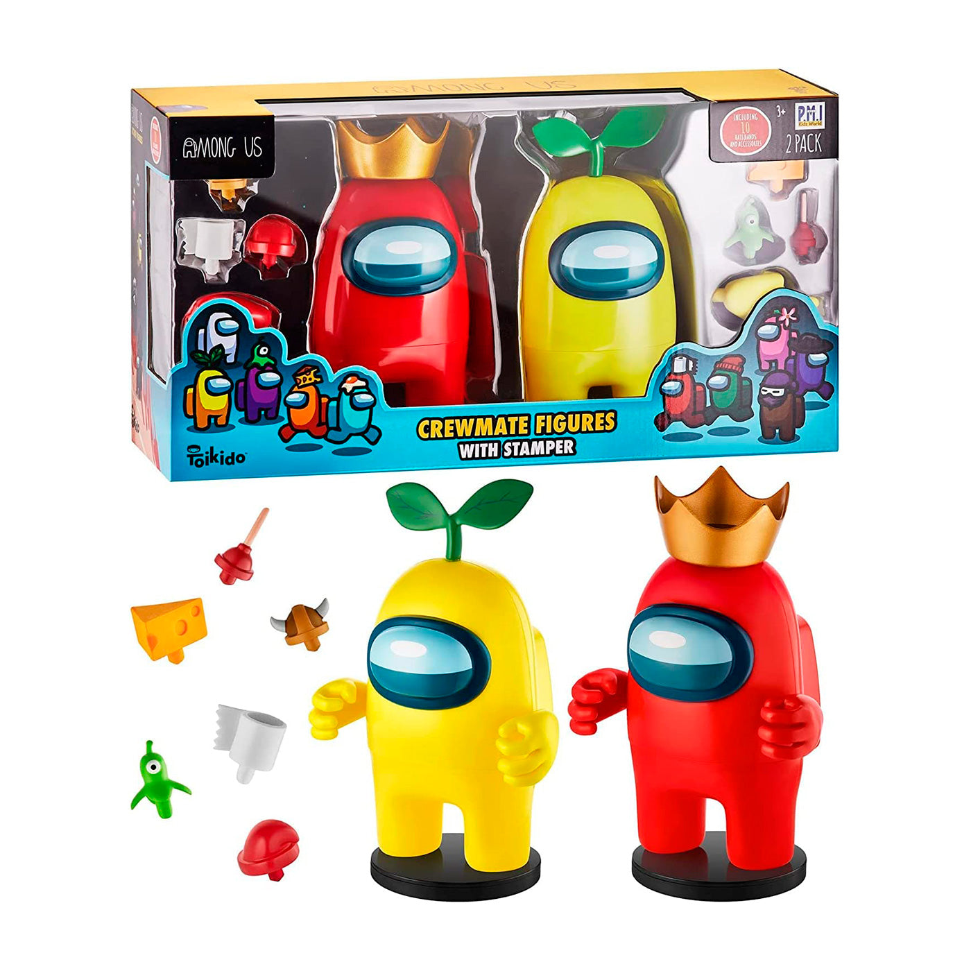AMONG US JUMBO (2PACK) ROJO-AMARILLO