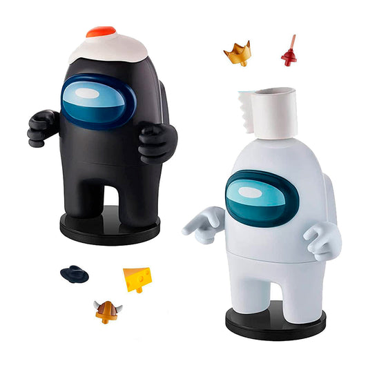 AMONG US MED (2PACK) BLANCO-NEGRO