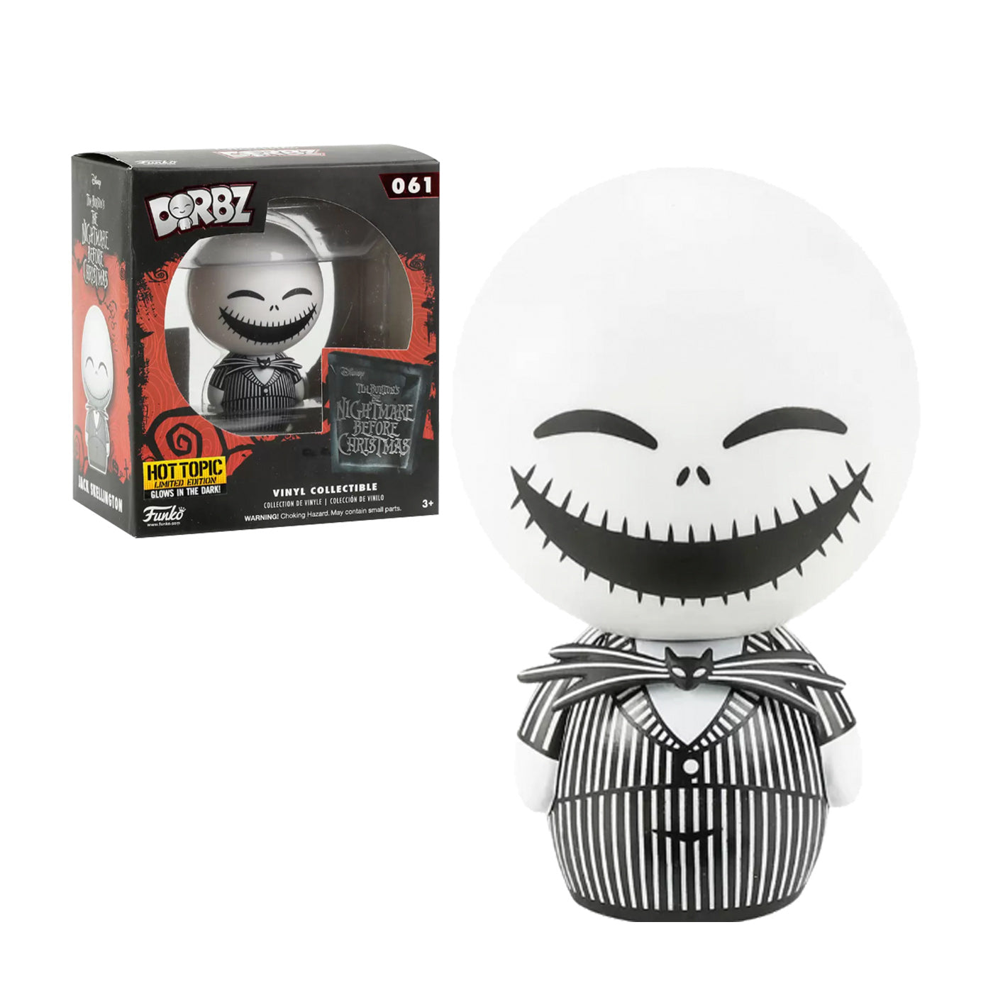 Funko DORBZ: Jack Skellington (Hot Topic Glow in the dark) (61)