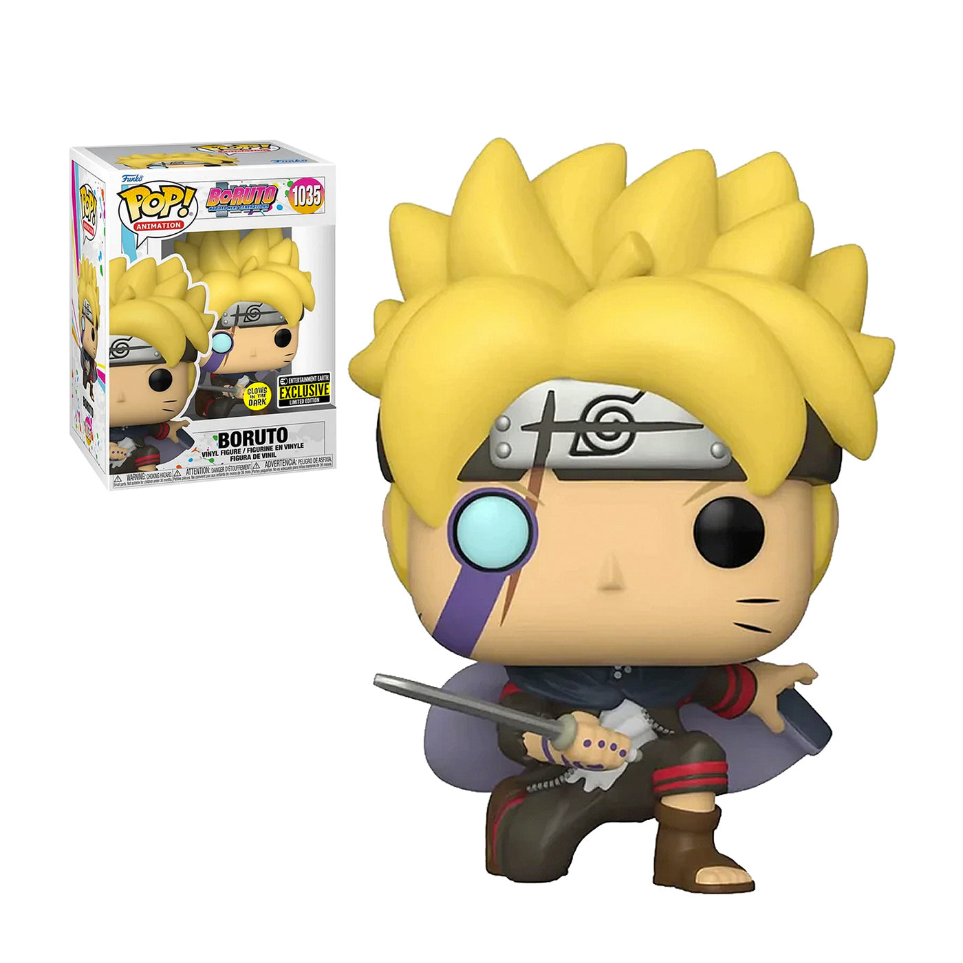 Funko Pop Animation: Boruto (1035) (Glow in the Dark) (Exclusive Limited Edition)