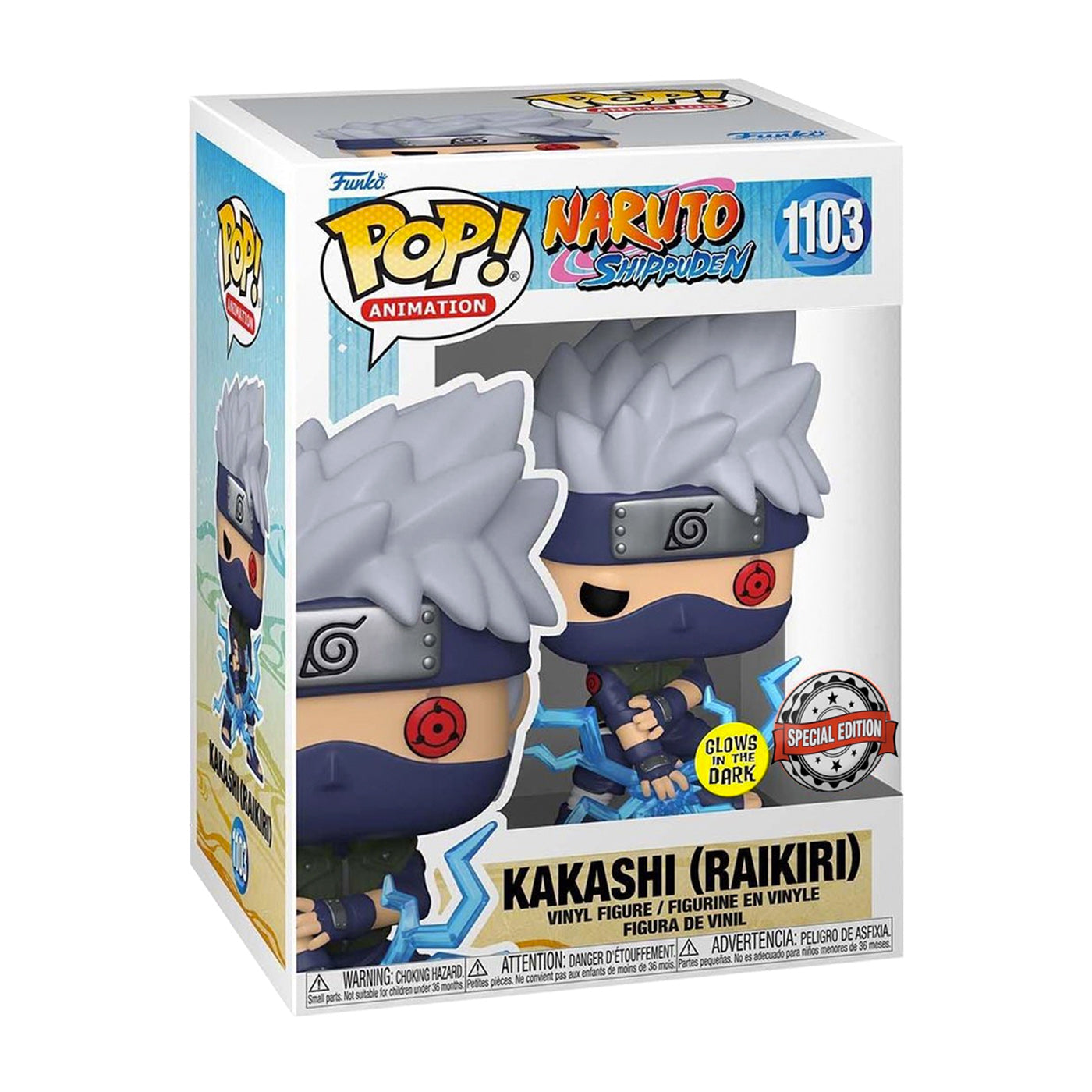 Funko Pop Animation: Kakashi Raikiri Glow (1103)