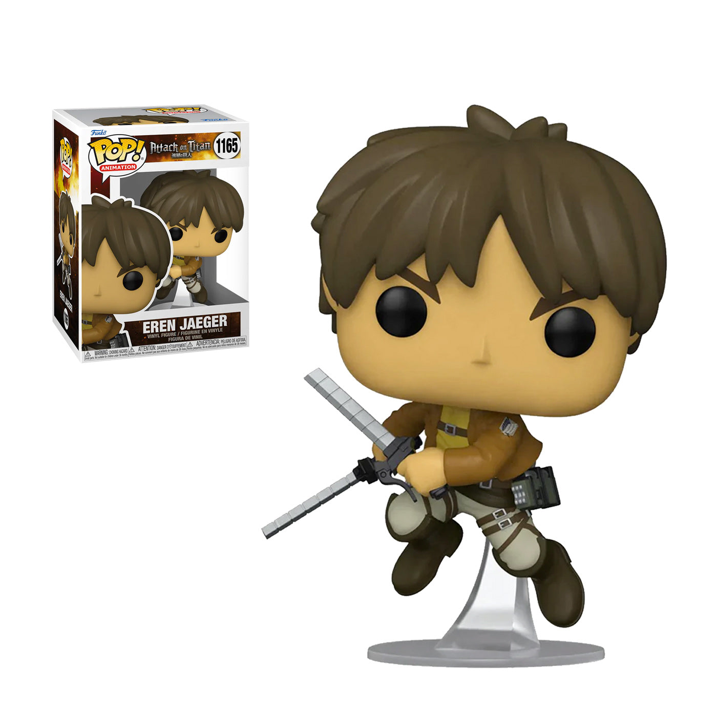 Funko Pop Animation: Eren Jaeger (1165)