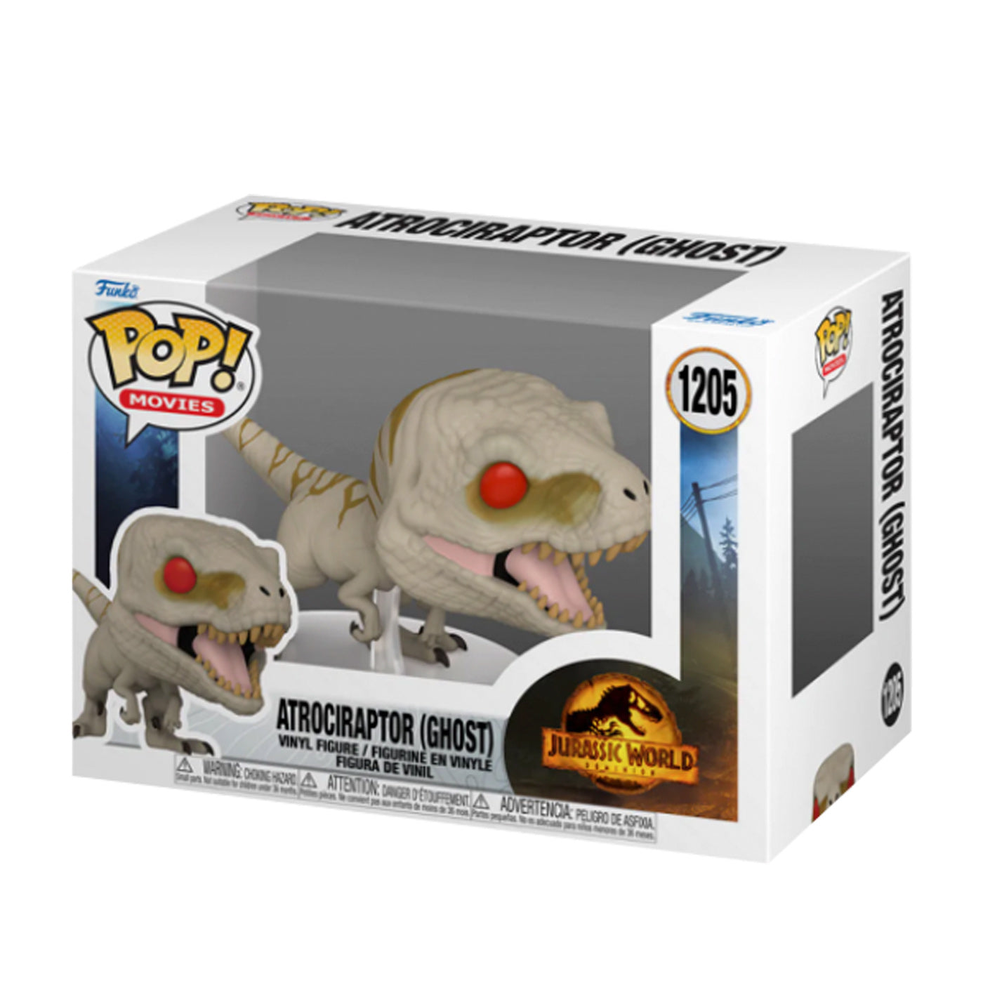 Funko Pop Movies: Atrociraptor (Ghost) (1205)