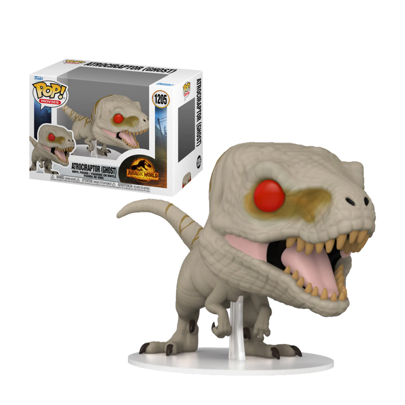 Funko Pop Movies: Atrociraptor (Ghost) (1205)