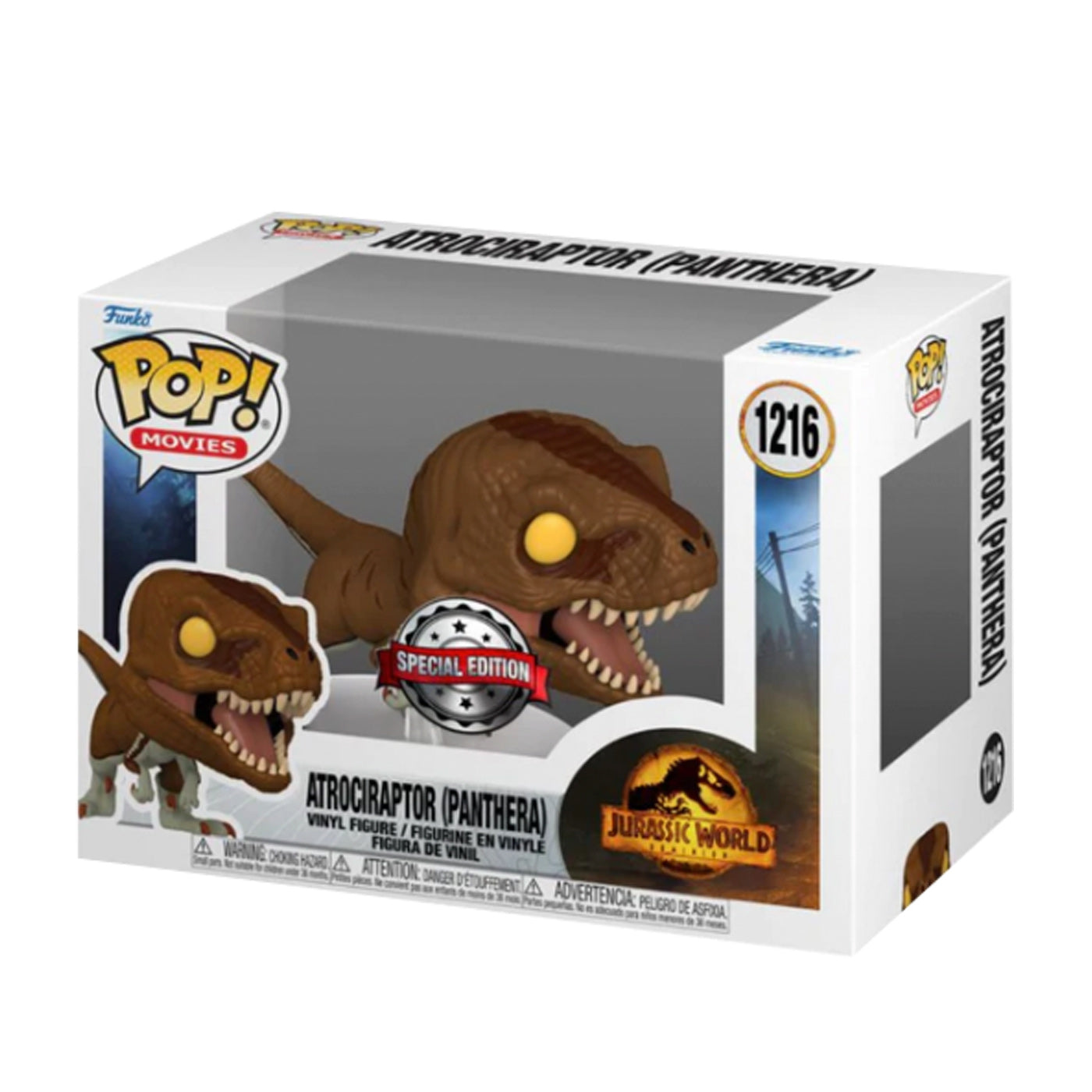 Funko Pop Movies: Atrociraptor (Panthera) (1216)