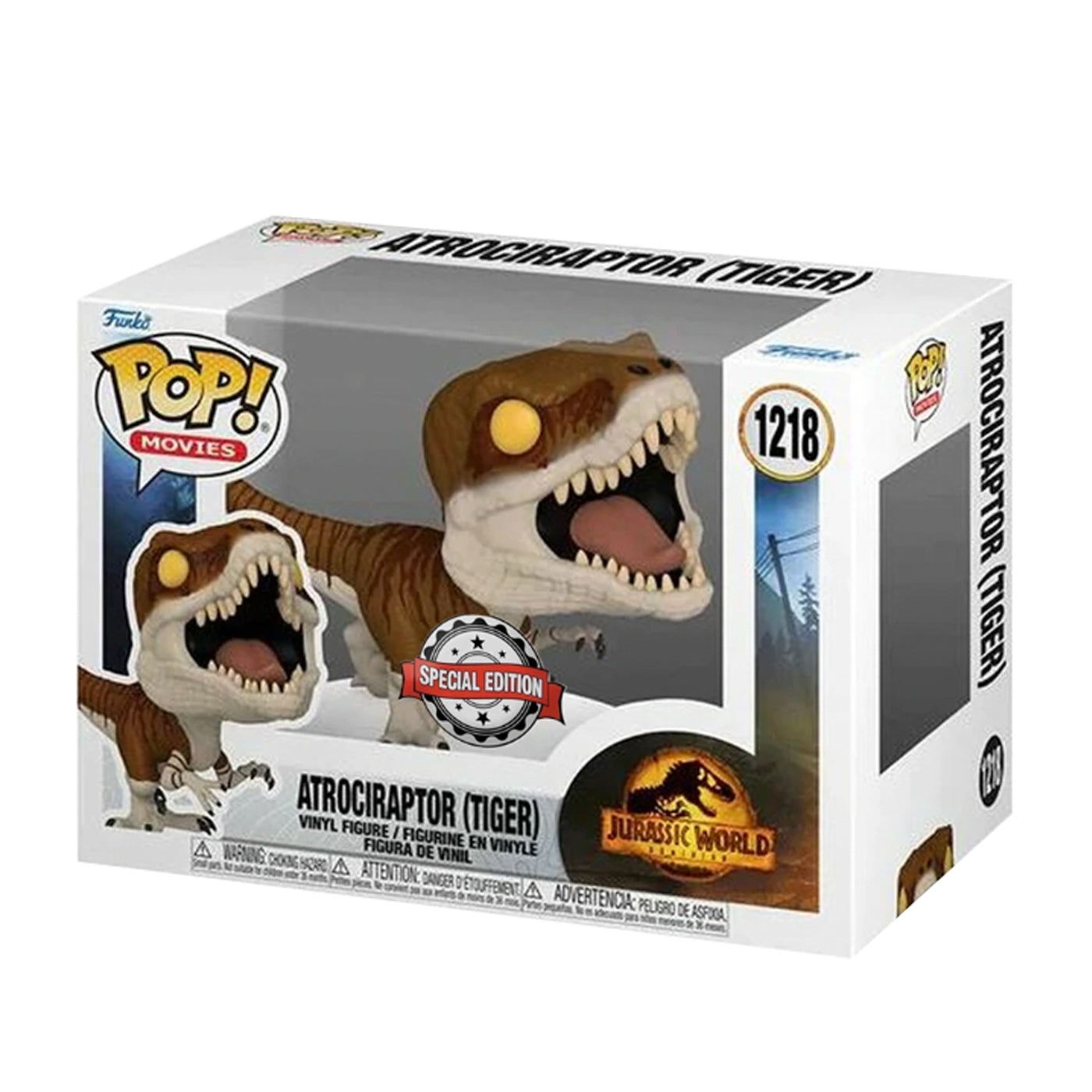 Funko Pop Movies: Atrociraptor (Tiger) (1218)