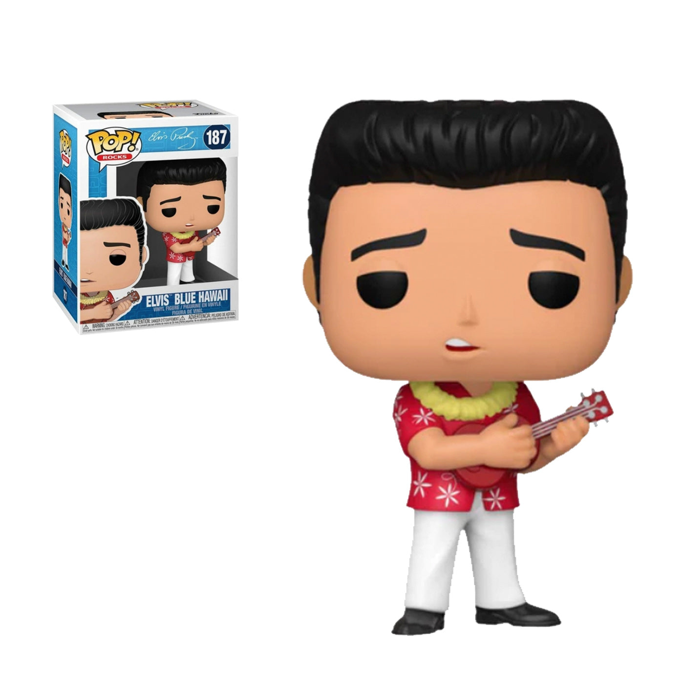 Funko Pop Rocks: Elvis Blue Hawaii (187)