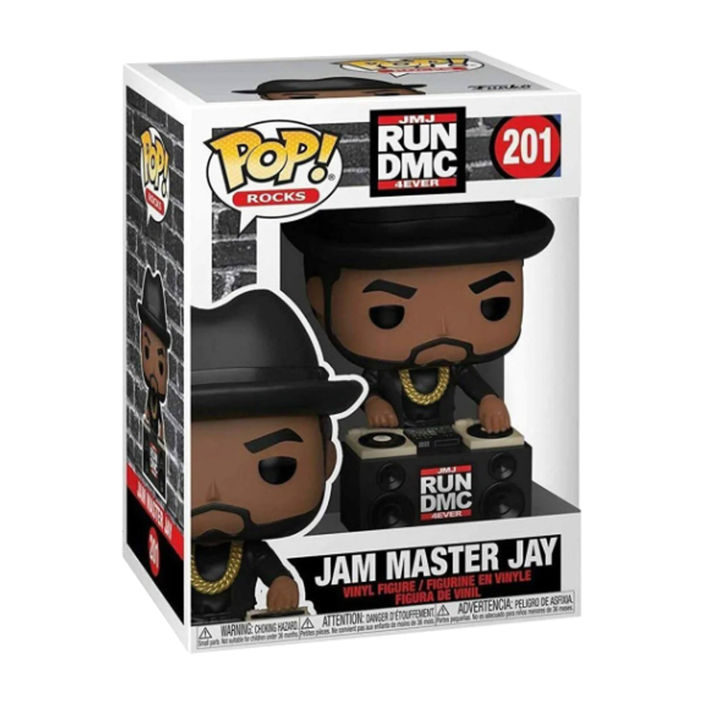 Funko Pop Rocks: Jam Master Jay (201)