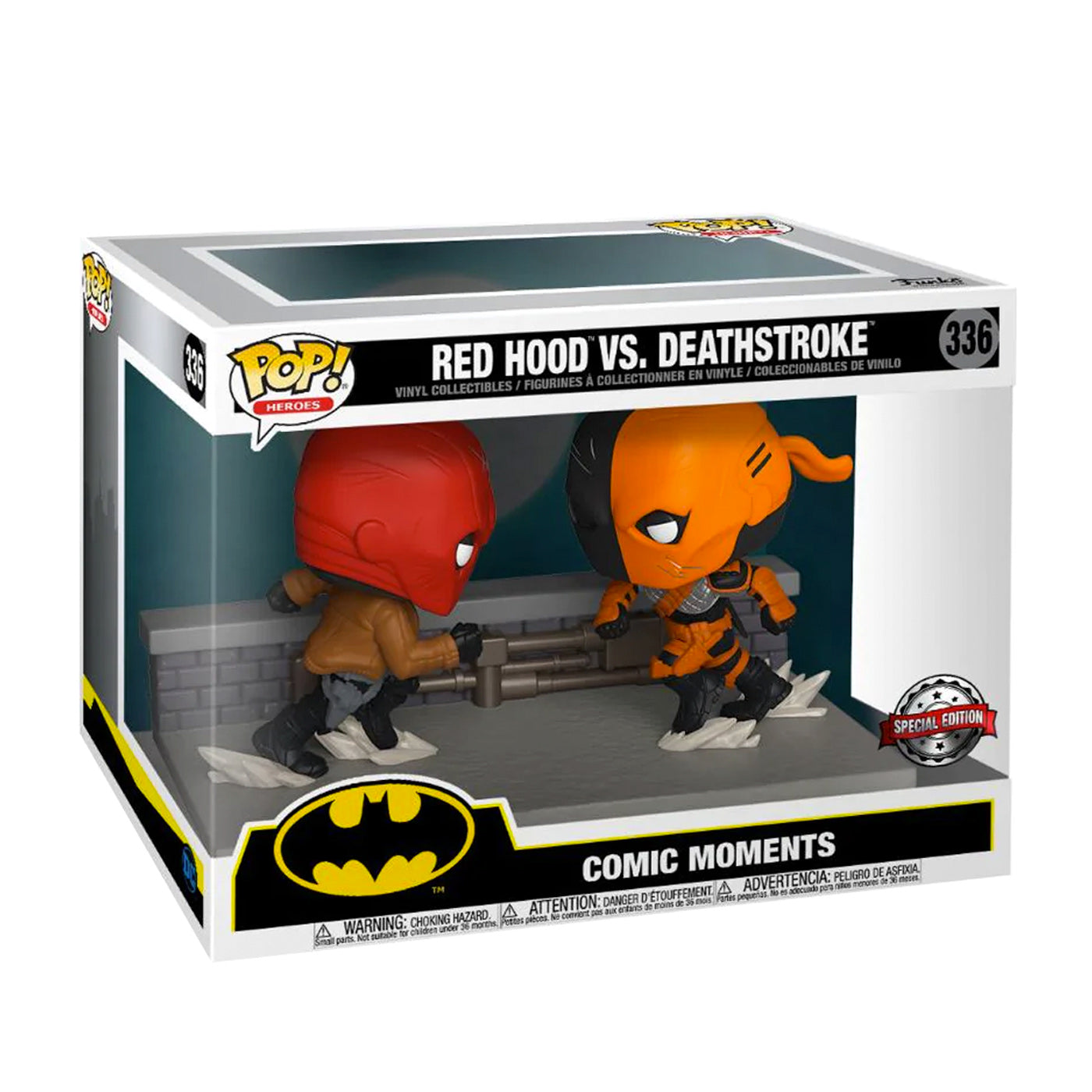 Funko Pop Heroes: Red Hood vs Deathstroke
