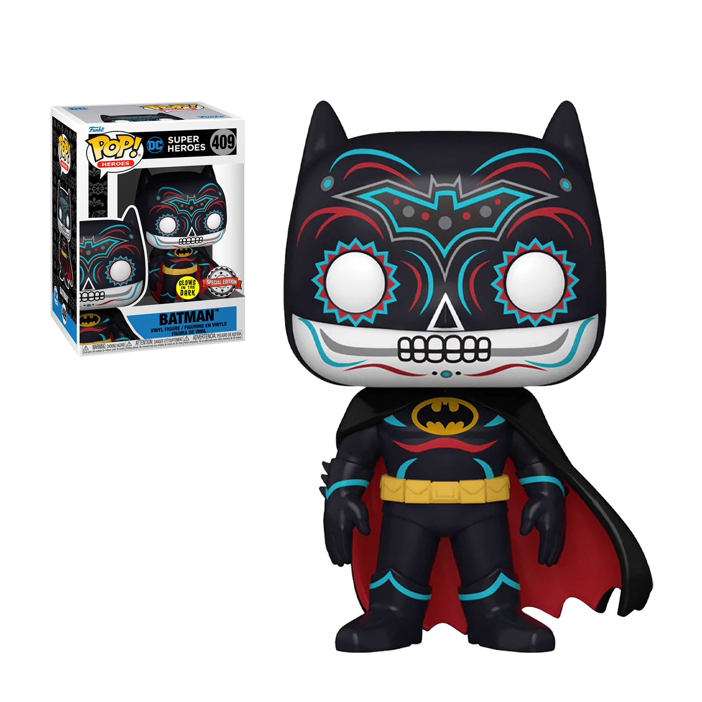 Funko Pop Heroes: Batman (Glow in the dark) (409)