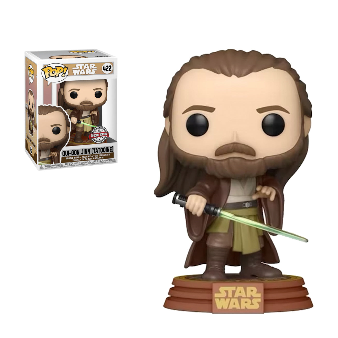 Funko Pop Qui-Gon Jinn (422)