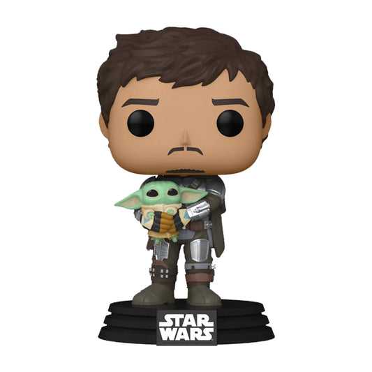 Funko Pop: The Mandalorian with Grogu (461)