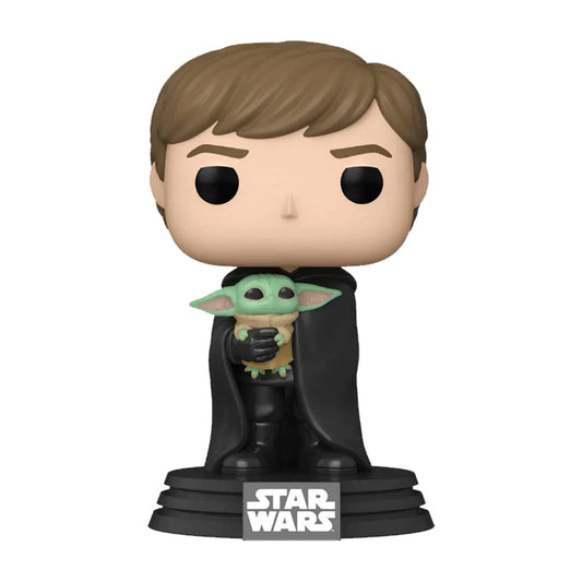 Funko Pop: Luke Skywalker with Grogu (482)