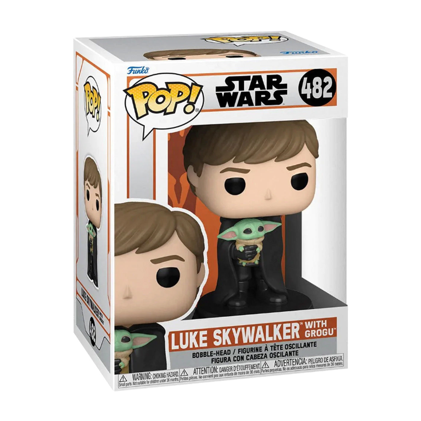 Funko Pop: Luke Skywalker with Grogu (482)