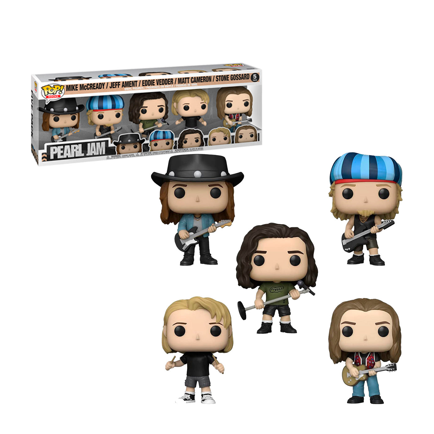 Funko Pop Rocks: Pearl Jam 5 Pack