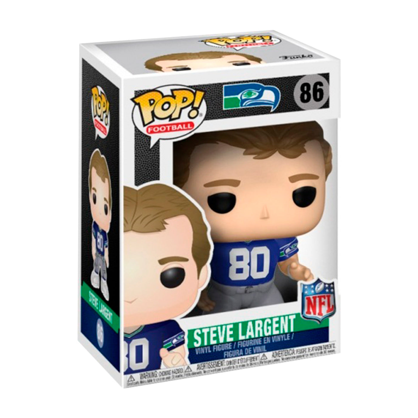 Funko Pop Football: Steve Largent (86)