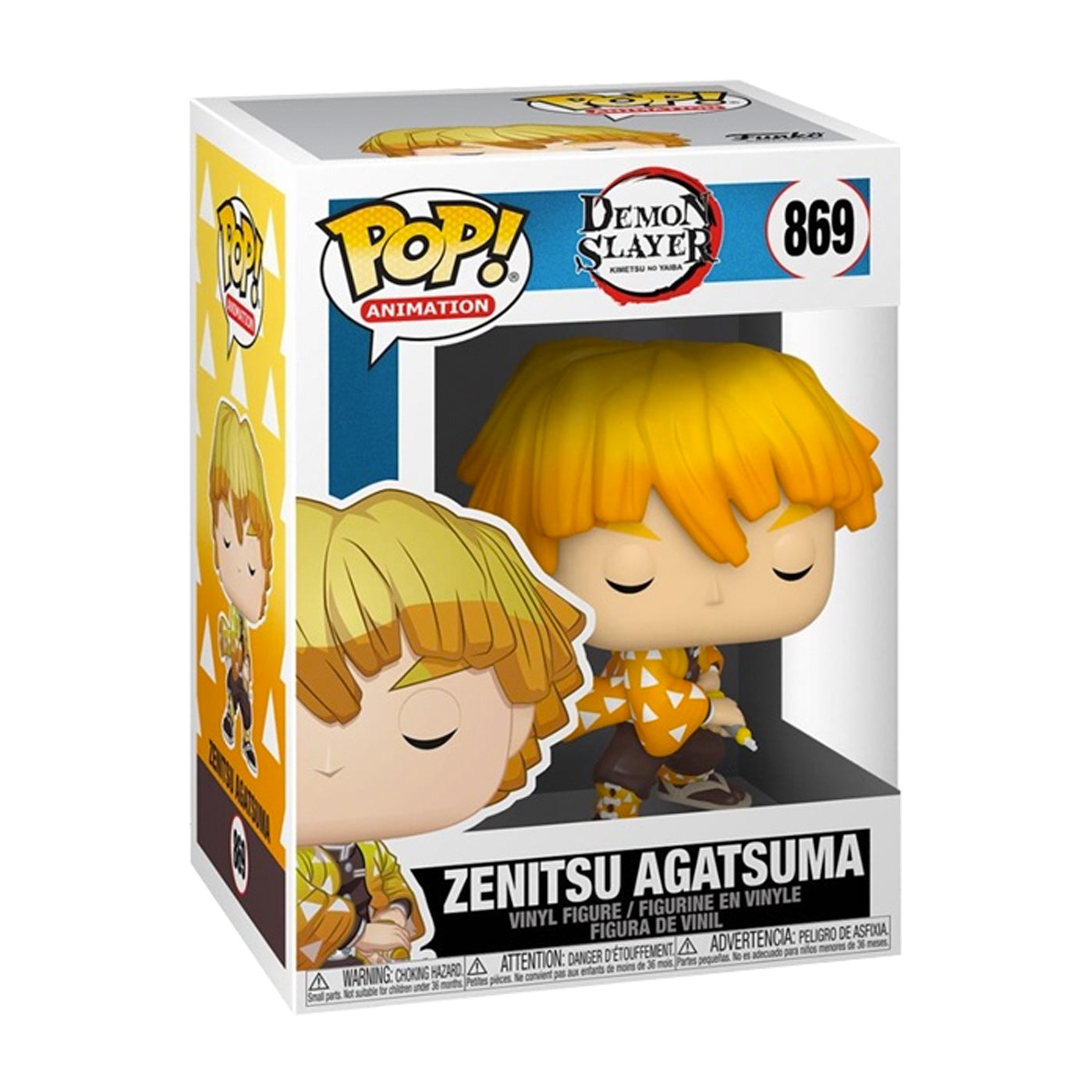 Funko Pop Animation:  Zenitsu Agatsuma (869)