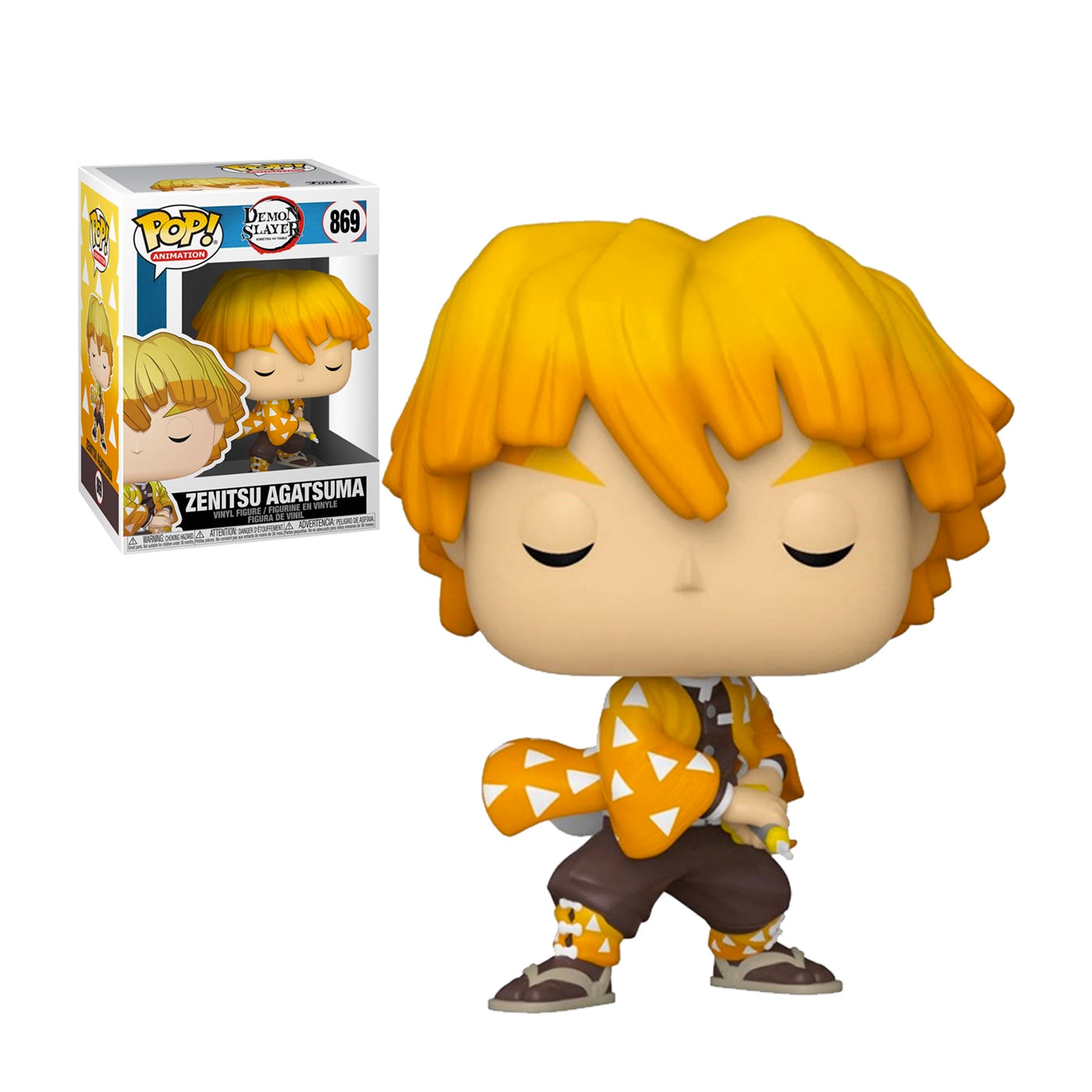 Funko Pop Animation:  Zenitsu Agatsuma (869)
