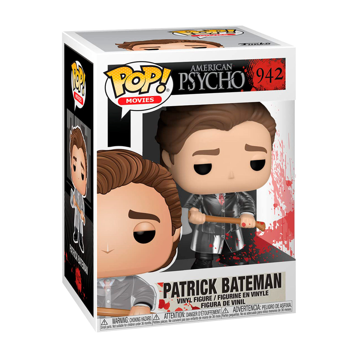Funko Pop Movies: Patrick Bateman (942)